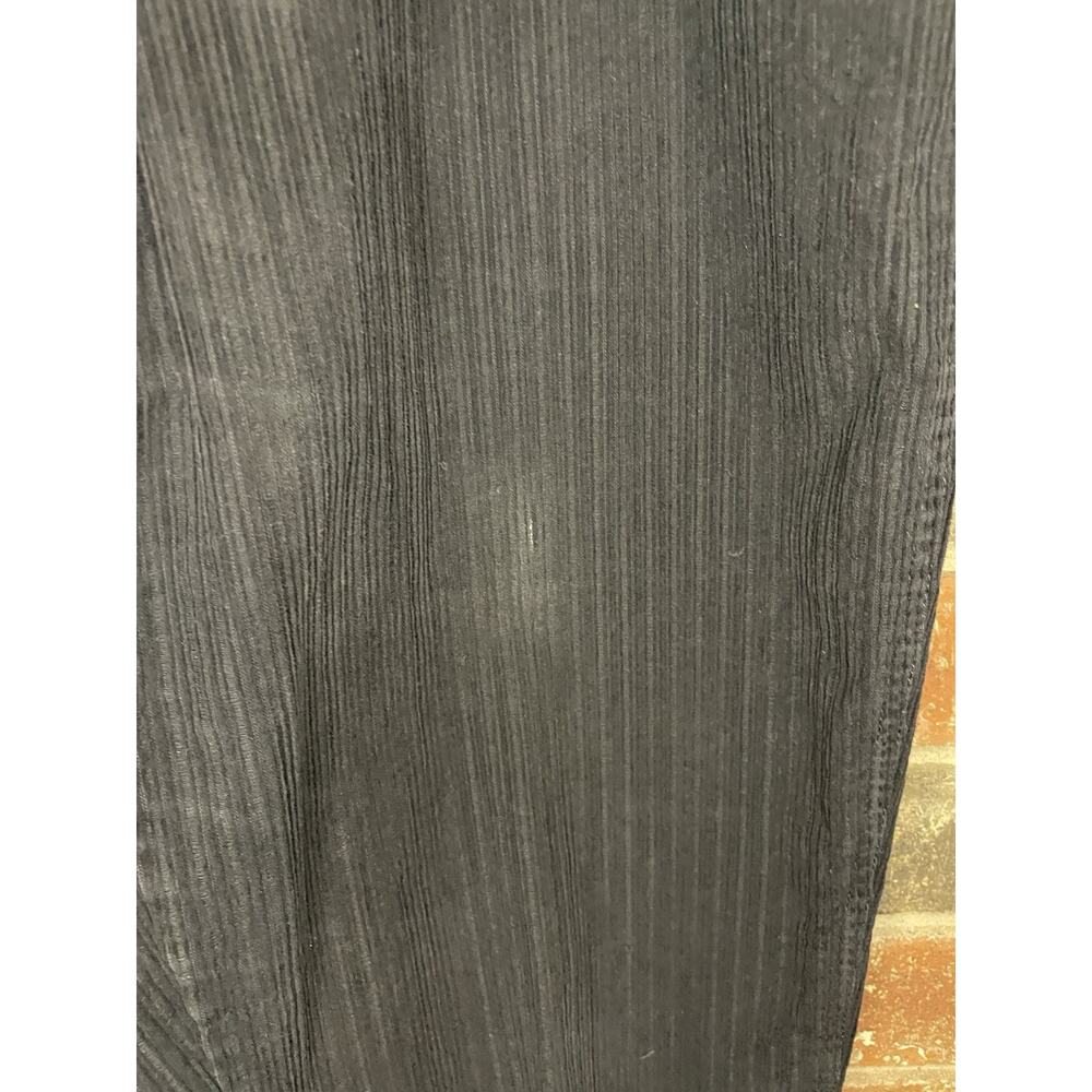 Vintage 90s Corduroy Black Bib Overalls Womens Size 10 No Excuses Y2K Grunge - Picture 6 of 6